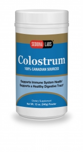 100% Canadian sourced Colostrum supporting a healthy immune response and the healthy integrity of the stomach and intestinal lining..